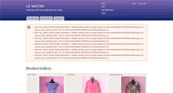 Desktop Screenshot of levastra.com
